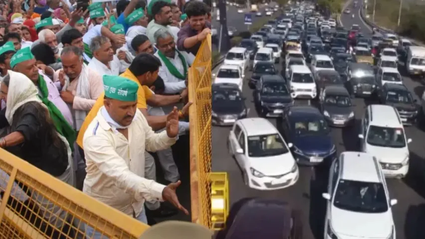 Delhi: ఢిల్లీ-నోయిడా మార్గాన్ని ఖాళీ చేసిన రైతు సంఘాలు!