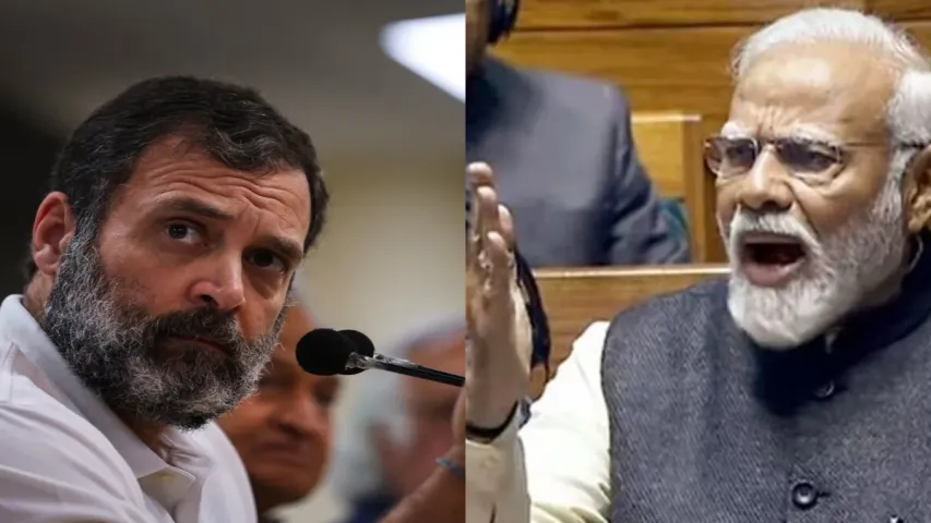 PM Modi Speech : కాంగ్రెస్ ది క్యాన్సర్ కల్చర్.. లోక్ సభలో రాహుల్ ని ఉతికేసిన మోదీ..!!