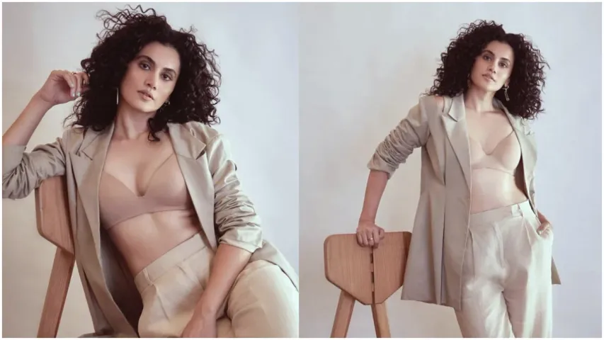 Tapsee Pannu Marriage:  సీక్రెట్ గా పెళ్లి చేసుకున్న  స్టార్ హీరోయిన్..!