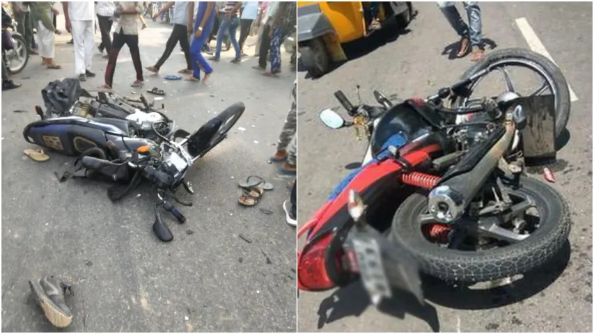 Road Accident : ఏపీలో ఘోర రోడ్డు ప్రమాదం.. రెండు బైకులు ఢీకొని!
