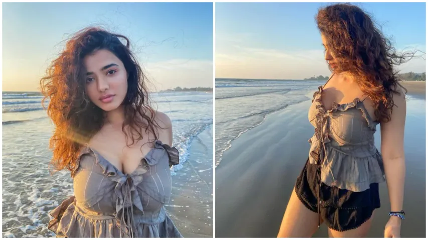Ketika Sharma:  బీచ్ లో కేతిక వయ్యారాల వైభవం కేకో.. కేక!