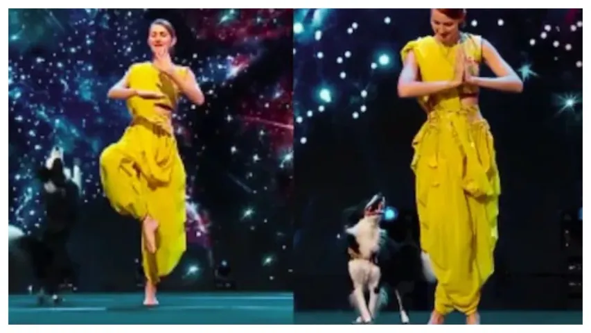 Viral: వైరలవుతున్న విదేశీ మహిళ శివతాండవ నృత్యం!