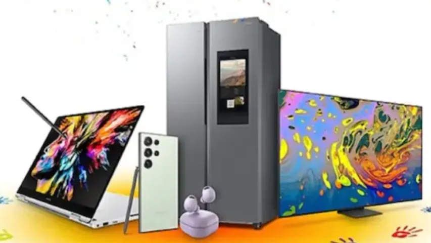 Holi Offers:హోలీ ధమాకా ఆఫర్స్‌.. సగం ధరకే టీవీ, ఫ్రిడ్జ్‌, వాషింగ్‌ మెషిన్...వీటితో పాటు ఫోన్ల పై కూడా!