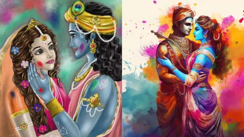 Indian Festival: శ్రీకృష్ణుడు రాధాతో హోలీ ఆడిన రోజు ఎప్పుడో తెలుసా?