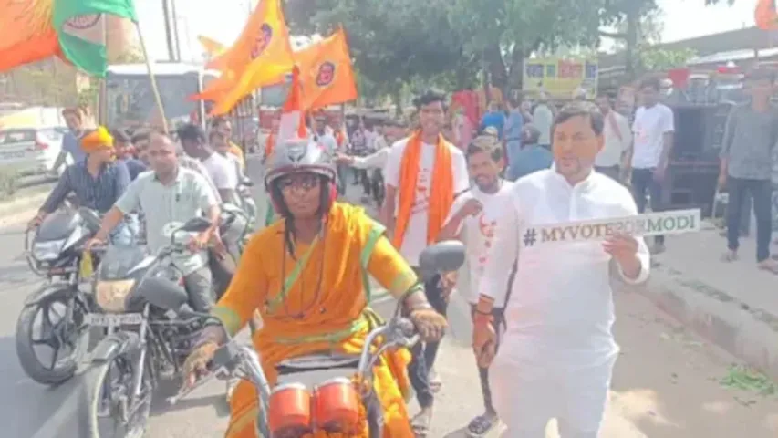 Bullet Rani : మోదీని మూడోసారి ప్రధాని చేయడమే లక్ష్యంగా బుల్లెట్ రాణి దేశవ్యాప్త పర్యటన..!