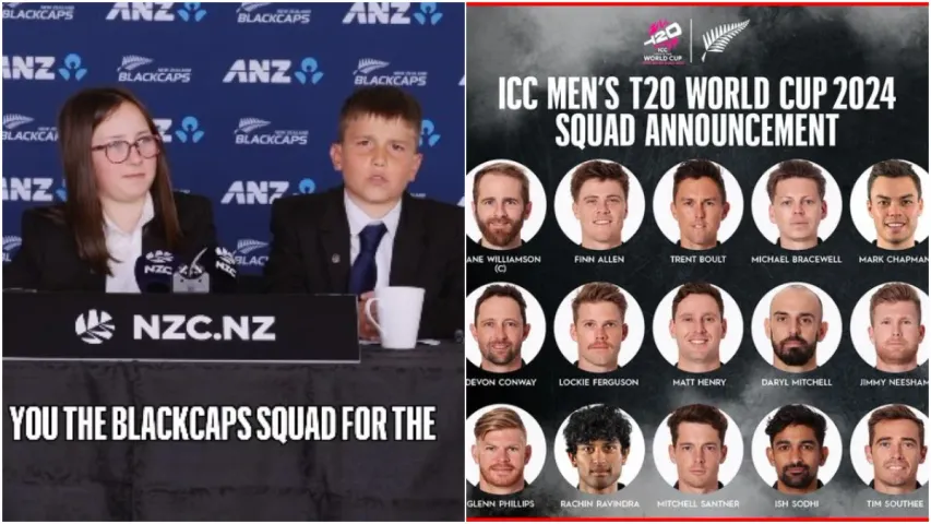 T20 WC 2024 : కివీస్ తుది జట్టును ప్రకటించిన చిన్నారులు.. వీడియో వైరల్