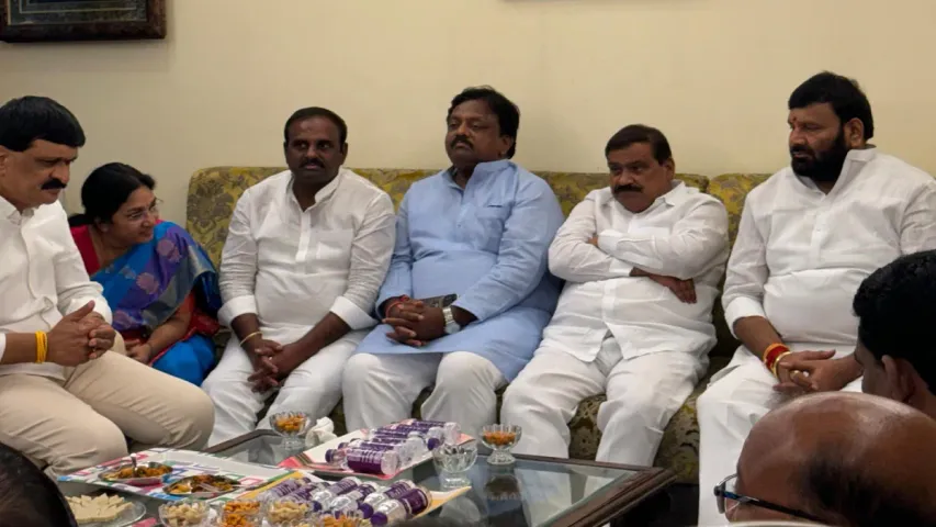 Kuna Srisailam Goud : కాంగ్రెస్‌లోకి మాజీ ఎమ్మెల్యే కూన శ్రీశైలం గౌడ్ !
