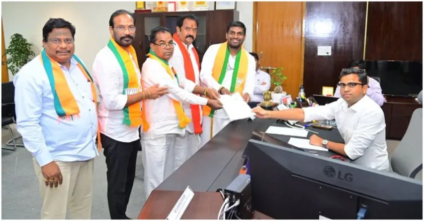 నాగర్ కర్నూల్ ఎంపీ అభ్యర్థిగా పోతుగంటి నామినేషన్