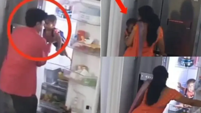 Viral Video: సెల్‌ఫోన్‌కు బానిసై కన్నకూతురిని ఏం చేసిందో చూడండి