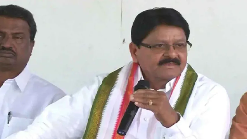 Telangana : కాంగ్రెస్‌కు సర్వే సత్యనారాయణ షాక్‌.. రెబల్ అభ్యర్థిగా నామినేషన్