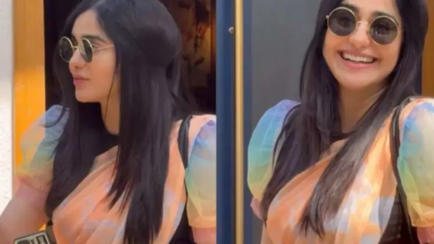 Aadah Sarma: రూ. 300 కోట్ల హీరోయిన్ ... రూ. 15 ల చీర కట్టింది!
