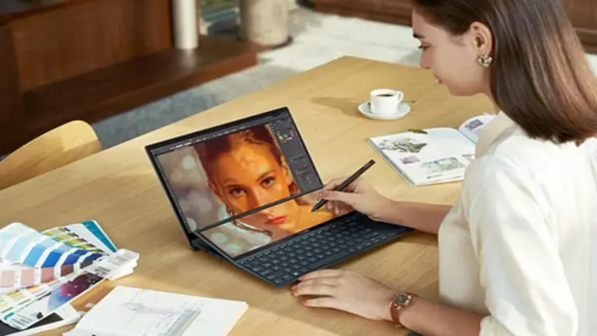 Asus ZenBook Duo : ఆసుస్ నుంచి డబుల్ స్క్రీన్  ఏఐ ల్యాప్ టాప్..ధర, ఫీచర్లు ఇవే.!