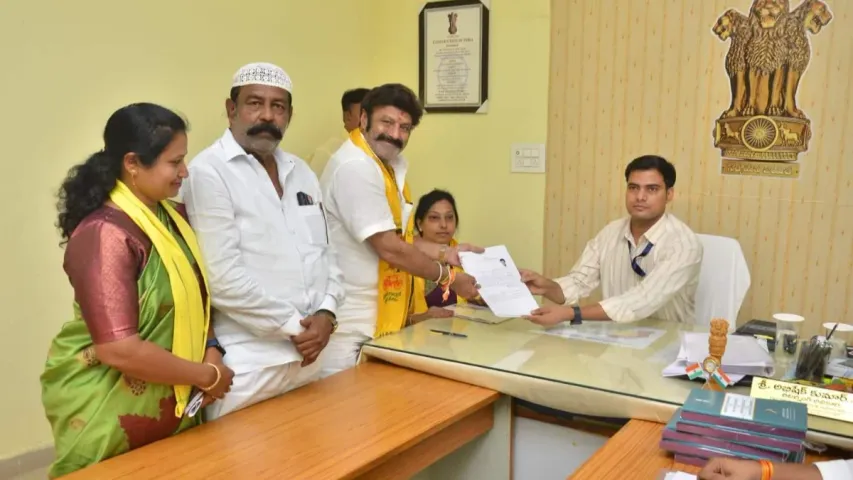 Bala Krishna: నంద‌మూరి బాల‌కృష్ణ నామినేష‌న్