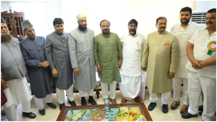 షబ్బీర్ అలీ నివాసంలో రంజాన్ వేడుకలు.. హాజరైన మంత్రులు