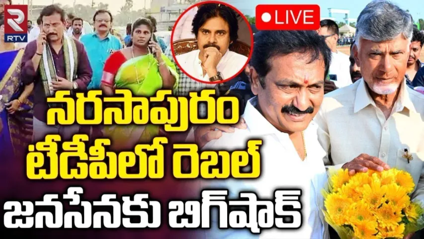 TDP : నరసాపురం టీడీపీలో అసంతృప్తి సెగలు.. రెబల్‌గా మాధవ నాయుడు