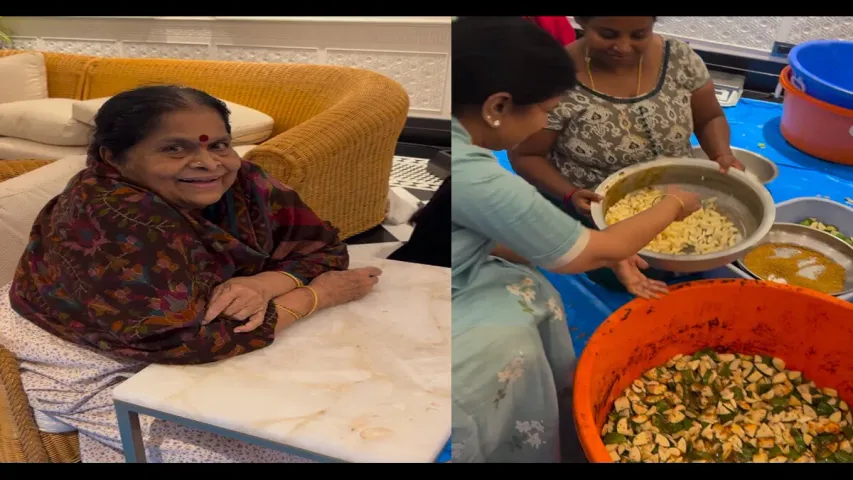 Upasana : నానమ్మ, అత్తమ్మ మధ్యలో ఆవకాయ పచ్చడి.. ఉపాసన ఫన్నీ వీడియో వైరల్..!!