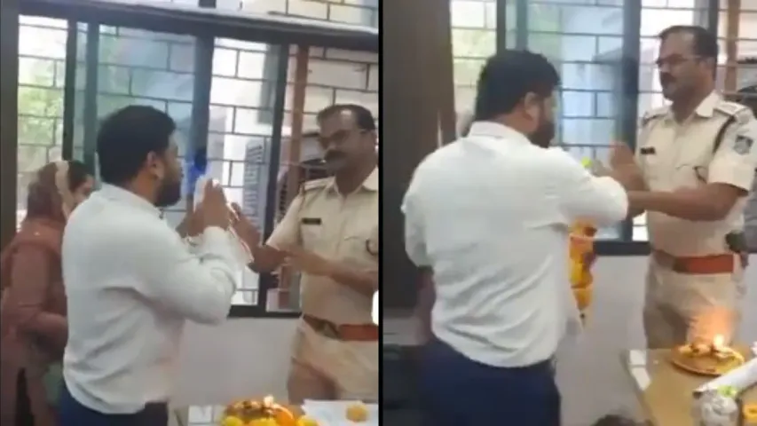 Video Viral: కేసు తీసుకోలేదని మహిళ పోలీస్‌స్టేషన్‌లో చేసిన పని చూడండి