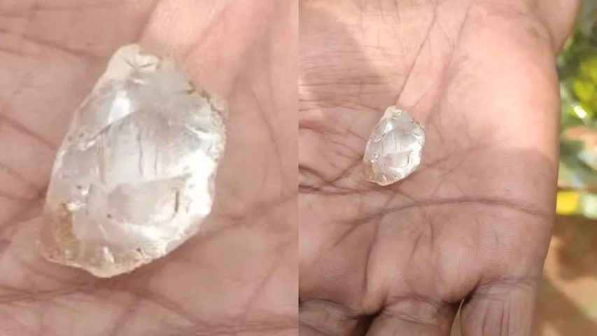 Diamond: రైతుకు పొలంలో దొరికిన వజ్రం