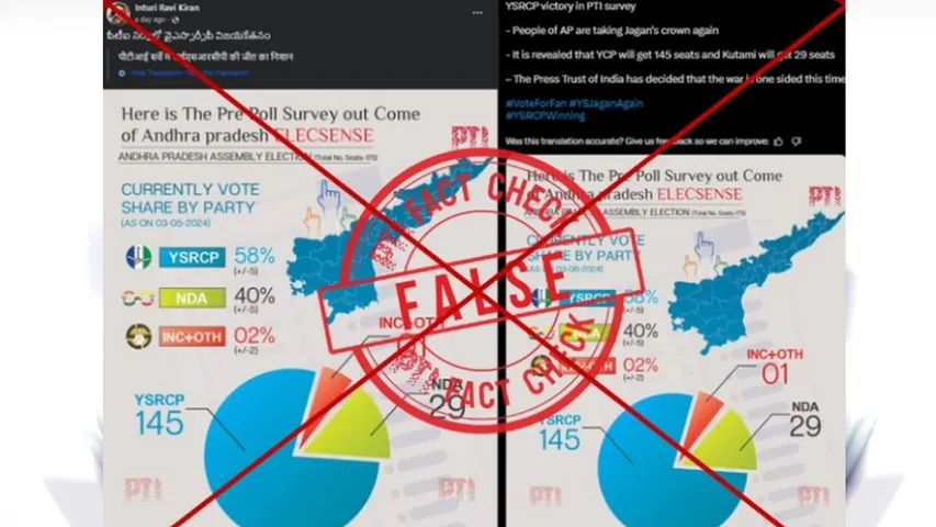 AP Exit Polls: ఏంటిరా బాబూ మరీ ఇంత దారుణమా.. ఏపీ ఎగ్జిట్ పోల్స్ అంటూ తప్పుడు పోస్ట్స్.. నిజాలు ఇవే!
