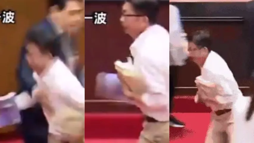 MP Viral Video: బిల్లు పేపర్లతో పారిపోయిన ఎంపీ..ఎక్కడంటే!