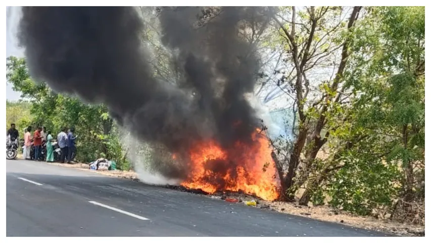 Telangana : ఘోర రోడ్డు ప్రమాదం.. ఇద్దరు మృతి