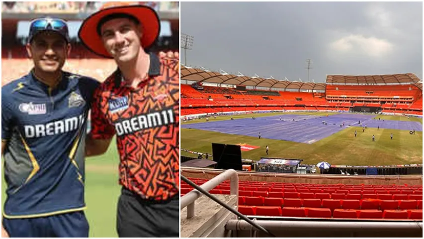 SRH Vs GT :హైదరాబాద్ - గుజరాత్ మ్యాచ్ కి వాన గండం.. మ్యాచ్ రద్దయితే జరిగేది ఇదే!