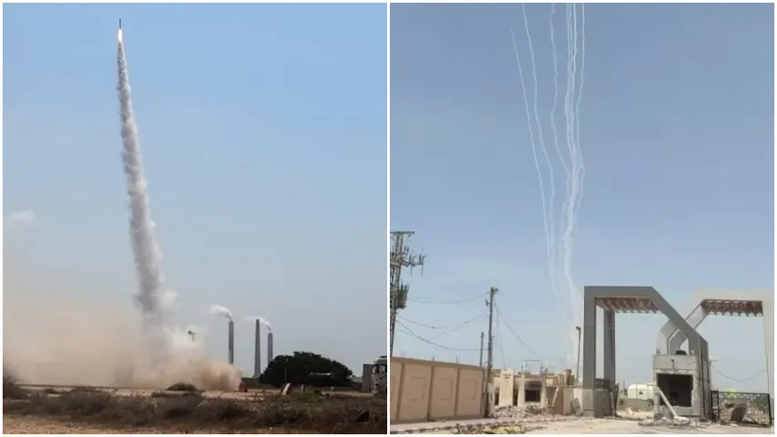 Hamas: ఇజ్రాయెల్ పై 'బిగ్ మిస్సైల్'ను ప్రయోగించిన హమాస్!