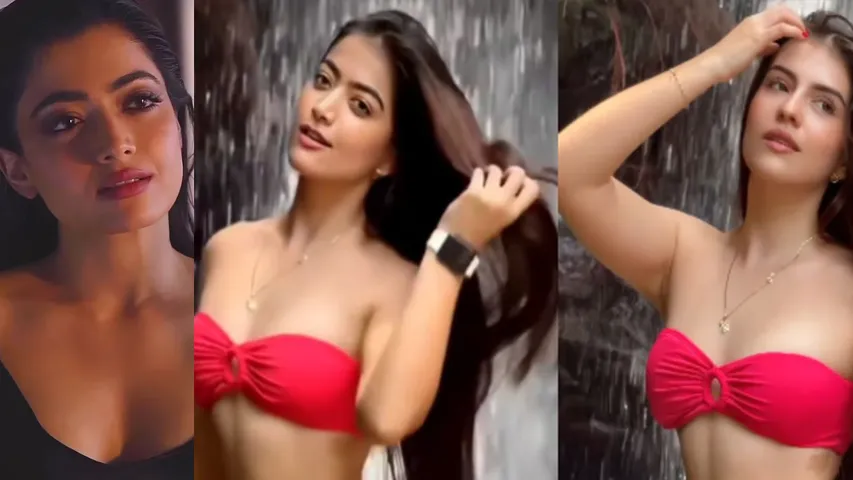 Rashmika Mandanna : మరోసారి డీప్ ఫేక్ బారిన పడ్డ రష్మిక మందన.. వైరల్ అవుతున్న బికినీ వీడియో !