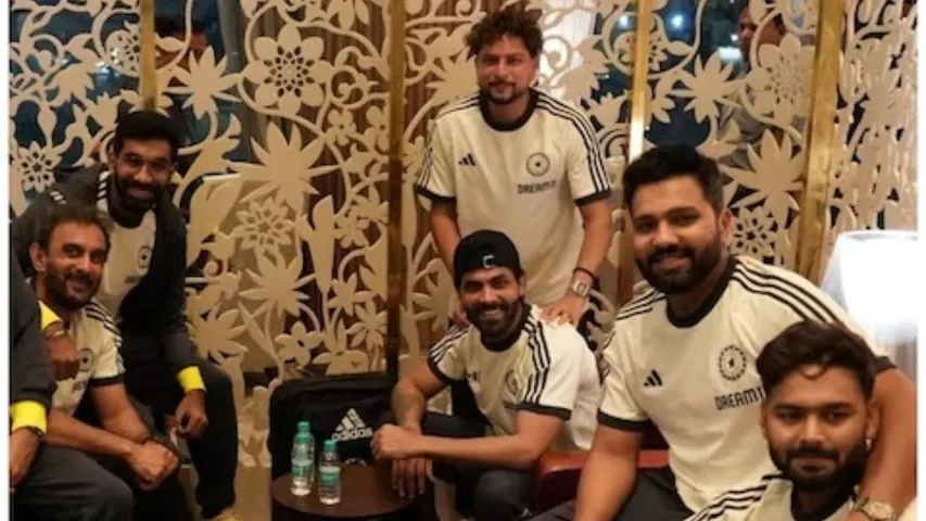 టీ20 వరల్డ్ కప్ కోసం తొలి గ్రౌండ్ సెషన్‌ను ప్రారంభించిన టీమిండియా!వీడియో వైరల్!