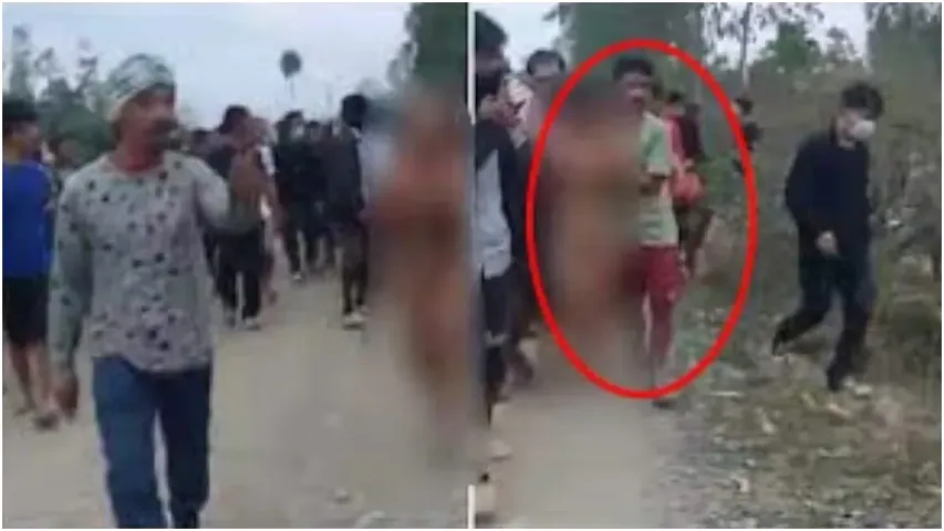Manipur : పోలీసుల కళ్ళెదుటే.. మణిపూర్ మహిళల ఘటన