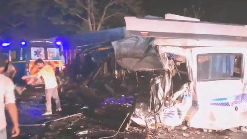 Haryana Bus Accident: ఘోర రోడ్డు ప్రమాదం.. ఏడుగురు మృతి
