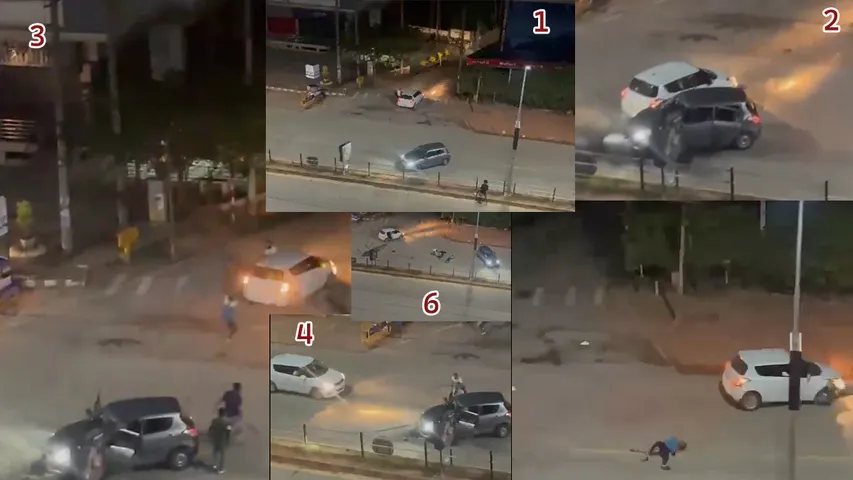 Gang War with Cars: ఇది సినిమా కాదు రియల్.. ఇలాంటి గ్యాంగ్ వార్ ఎక్కడా చూసి ఉండరు.. 