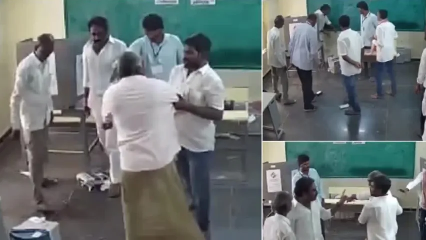 EVM : ఈవీఎంలను ధ్వంసం చేసిన పిన్నెల్లి... బయటకు వచ్చిన సీసీ ఫుటేజీలు!
