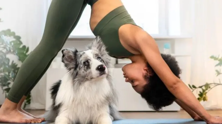 Puppy Yoga :'పప్పీ యోగా' ట్రెండ్.. దీని గురించి అసలు మేటర్ ఇదే!
