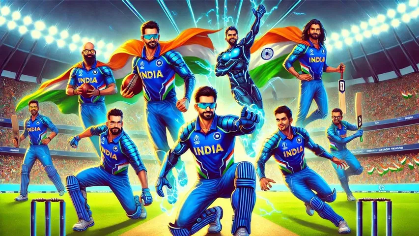 Indian Cricket Team: 'చాట్ జీపీటీ'తో టీమ్ ఇండియా సూపర్ హీరో ఇమేజ్‌..