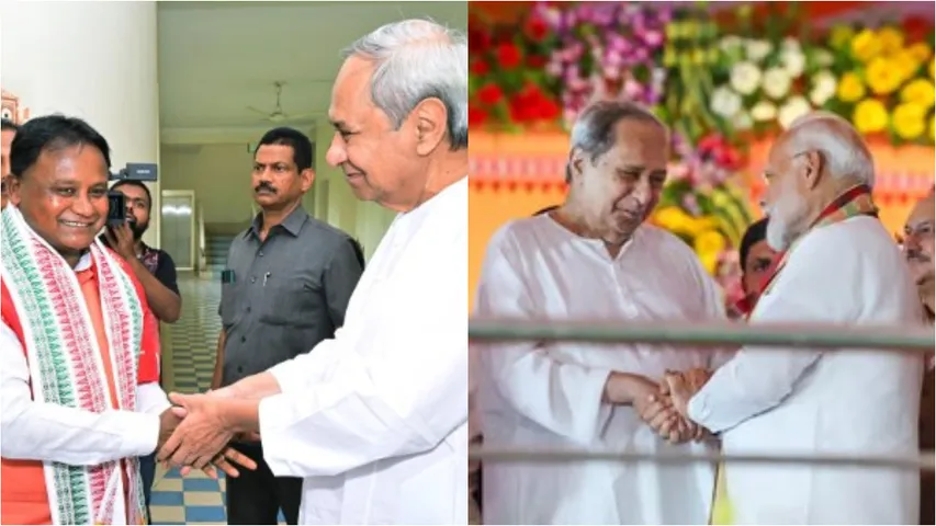 Odisha : ఇది కదా ఆదర్శం అంటే.. మాఝీ ప్రమాణస్వీకారానికి మాజీ సీఎం నవీన్ పట్నాయక్