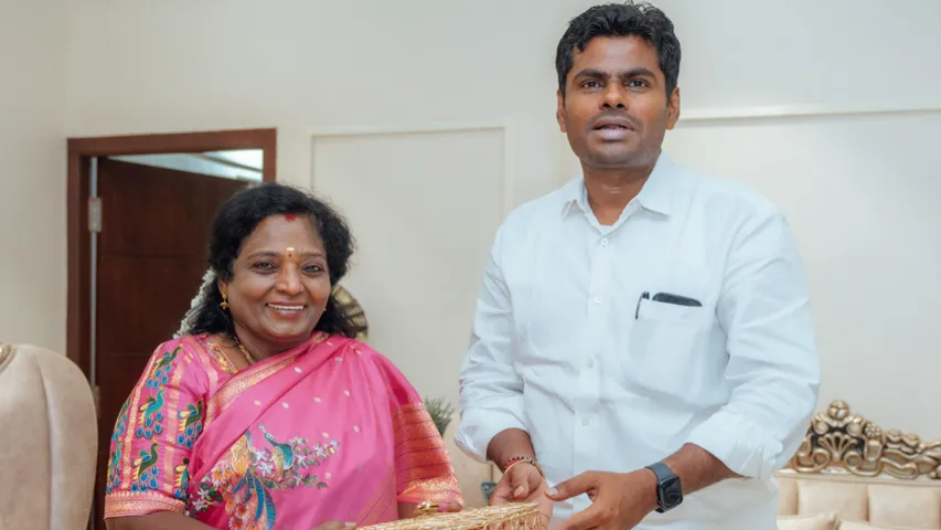 తమిళిసైతో అన్నామలై భేటీ..!
