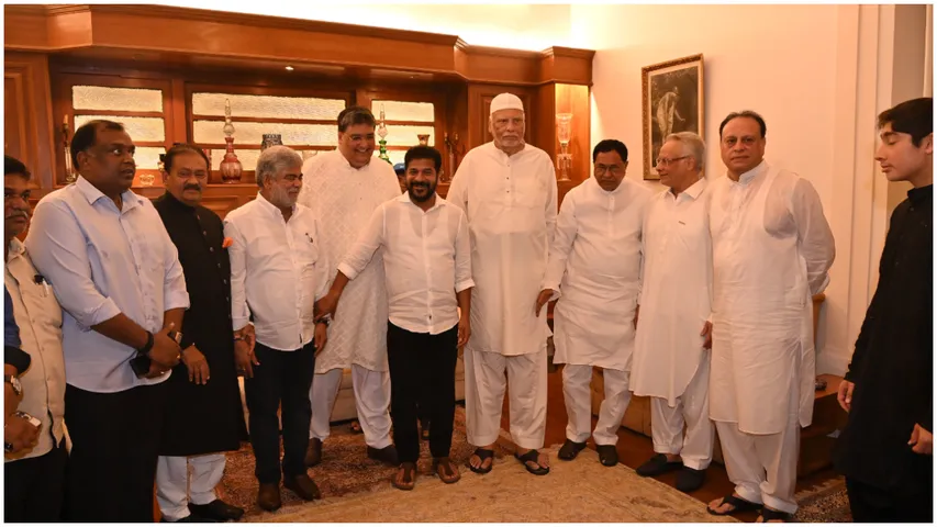 Bakrid : సీఎం రేవంత్ కు బక్రీద్ దావత్ ఇచ్చిన ముజాహిద్.. హాజరైన ప్రముఖులు!