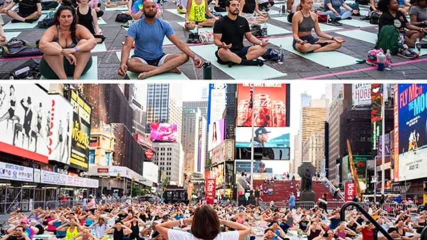 Yoga Day 2024: ప్రపంచవ్యాప్తంగా యోగా డే వేడుకలు..