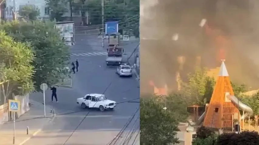 Terrorist Attack : ఉగ్రవాదుల బీభత్సం.. చర్చిలపై దాడులు.. 18 మందికి పైగా మృతి!