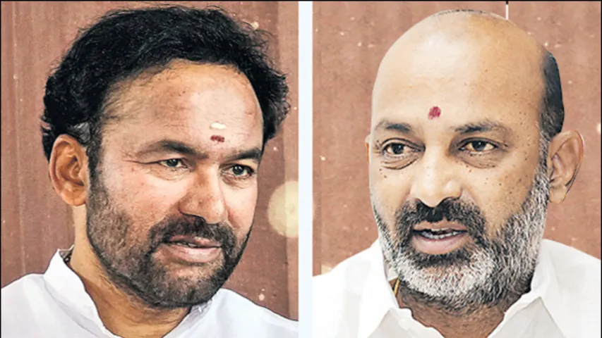 Bandi Sanjay: కేంద్ర మంత్రులుగా బాధ్యతలు స్వీకరించిన బండి సంజయ్, కిషన్ రెడ్డి