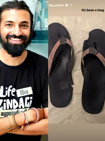 'కల్కి' నాలుగేళ్ళ కష్టం.. విరిగిన చెప్పులతో నాగ్ అశ్విన్ పోస్ట్..!