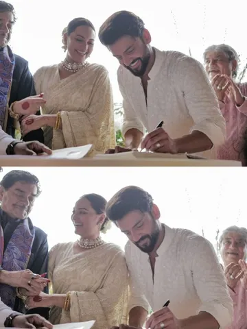 సింపుల్ గా సోనాక్షి పెళ్లి వేడుకలు.. రిజిస్టర్ మ్యారేజ్.. !
