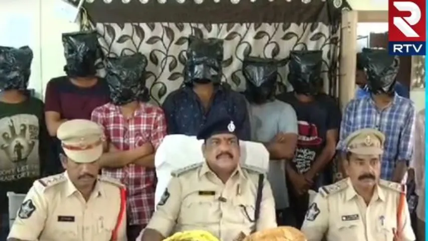 Crime News: గంజాయి బ్యాచ్ పై పోలీసుల ఉక్కుపాదం.. 8 మంది అరెస్ట్.!