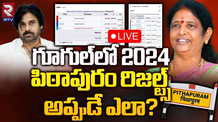 Pithapuram: వికీపీడియాలో పిఠాపురం రిజల్ట్స్.. గెలుపుపై సోషల్‌ మీడియాలో వార్‌.. !