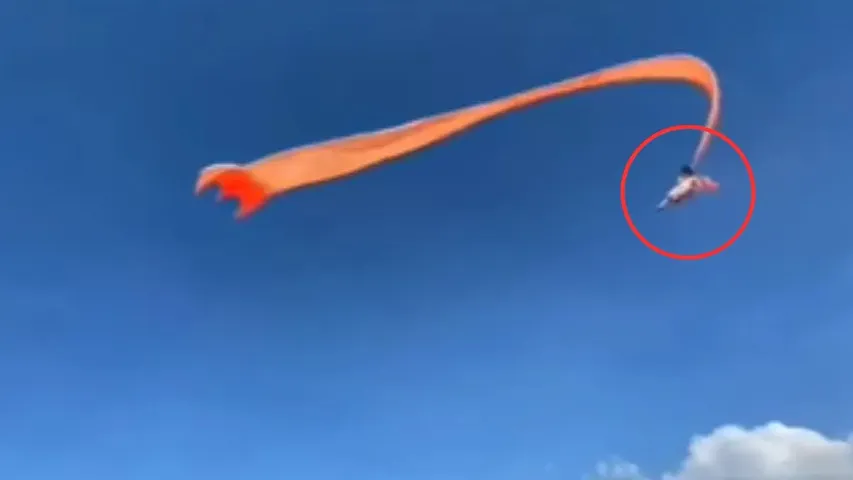 Viral Video: గాలిపటంతో పాటు గాలిలోకి ఎగిరిపోయిన చిన్నారి.. తరువాత ఏమైందంటే.. 