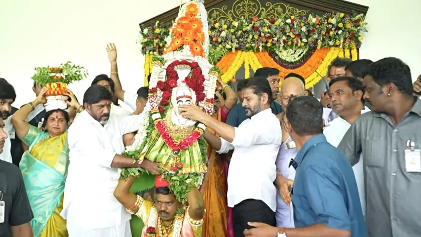 డిప్యూటీ సీఎం నివాసంలో బోనాల ఉత్సవాలు