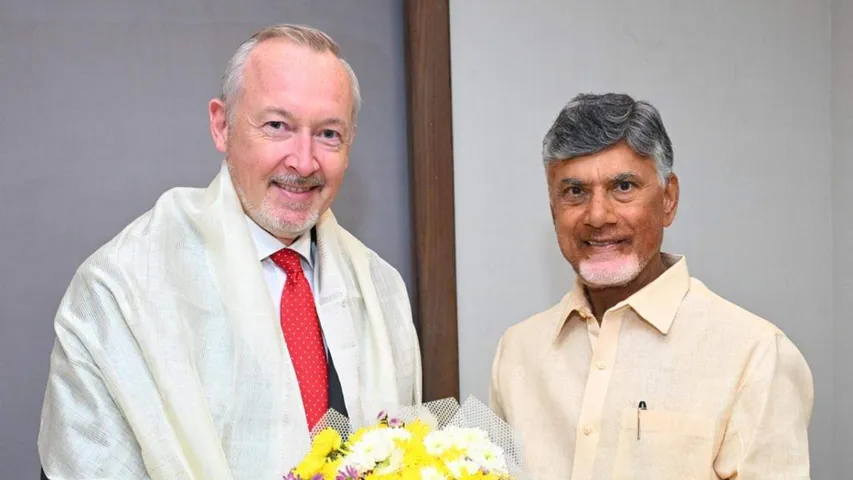 CM Chandrababu: సీఎం చంద్రబాబుతో బెల్జియం బృందం భేటీ