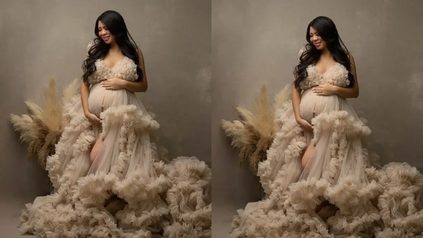 Fashion Tips: మెటర్నిటీ షూట్ కోసం బ్యూటిఫుల్ అవుట్ ఫిట్స్.. మరింత అందంగా..!