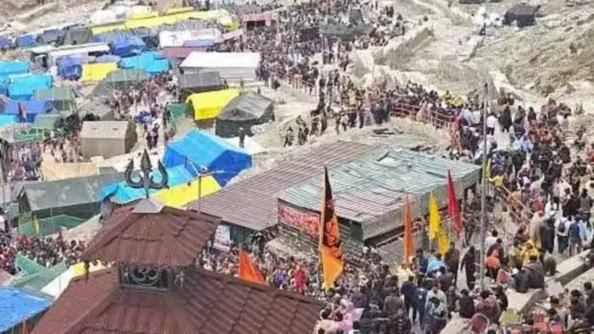 Amarnath Yatra : అమర్‌నాథ్ యాత్రకు పోటెత్తిన భక్తులు!